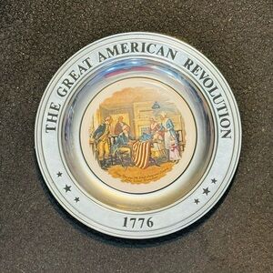 The Great American Revolution 1776 Decorative Plate